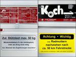 Koch Deckelanhänger 125x250cm Höhe:65cm 750kg|Typ U4-Neu – Image 16