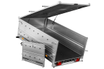 Einachsanhänger 150×106 UNITRAILER GARDEN 150 KIPP Deckelanhänger-Neu – Image 2