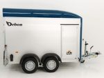 Debon Kofferanhänger Cargo H:200cm 2,0t|Alu|Polybug|Tür|blau-Neu – Image 6